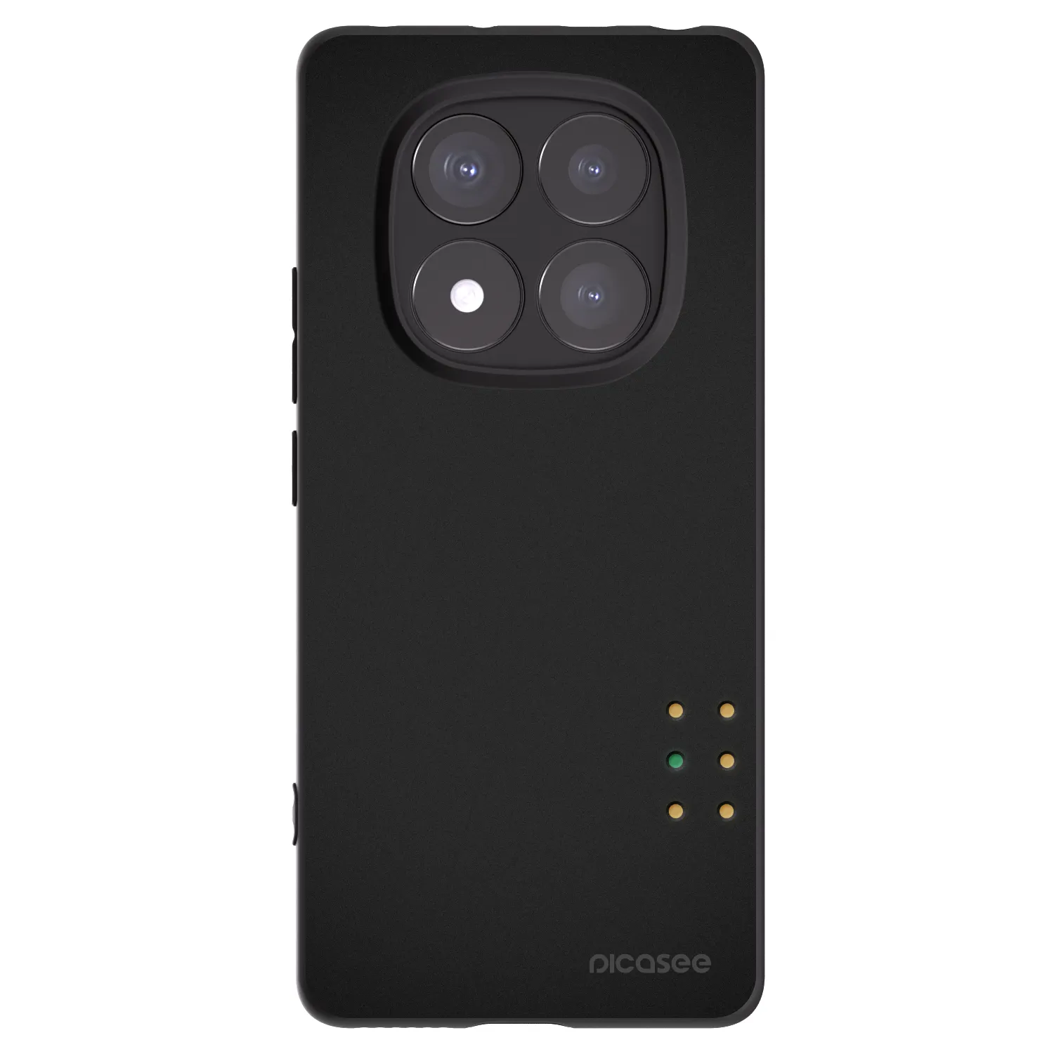 Picasee Xiaomi Redmi Note 14 Pro 5G Hülle - Schwarzes Silikon - Pulse