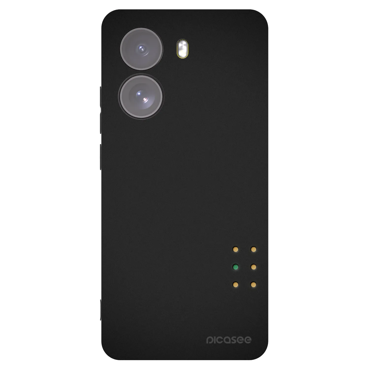 Picasee Xiaomi Poco X7 Hülle - Schwarzes Silikon - Pulse