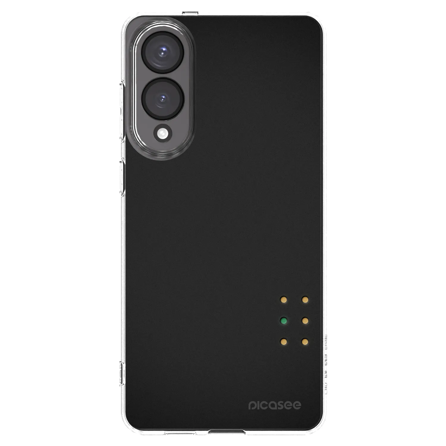 Picasee Samsung Galaxy S25 Edge 5G Hülle - Transparentes Silikon - Pulse