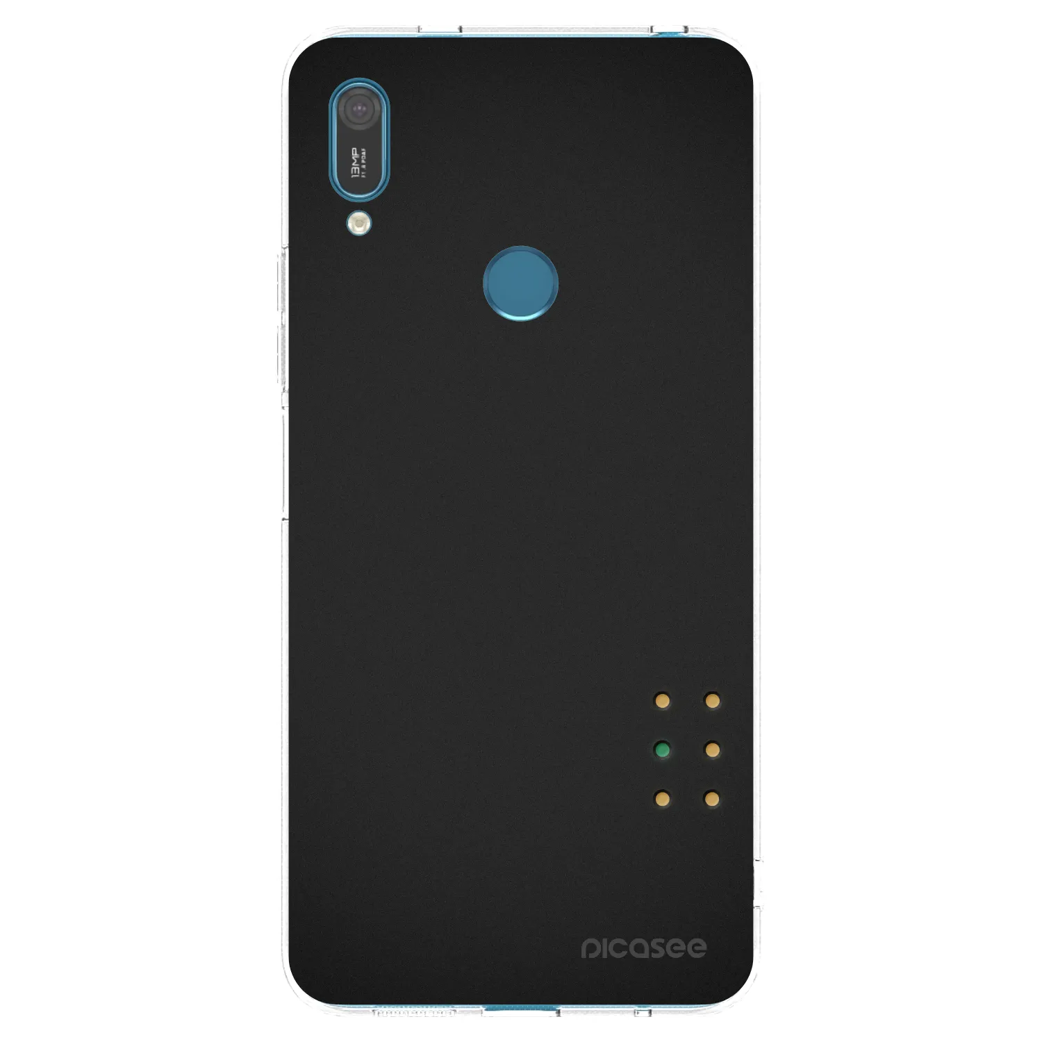 Picasee Huawei Y7 2019 Hülle - Transparentes Silikon - Pulse