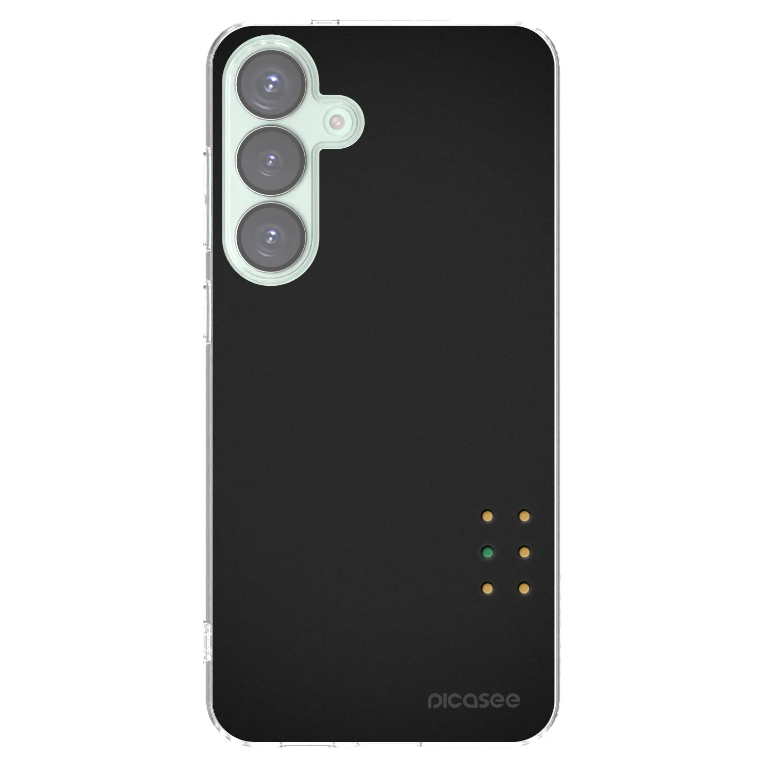 Picasee Samsung Galaxy S25+ 5G Hülle - Transparentes Silikon - Pulse