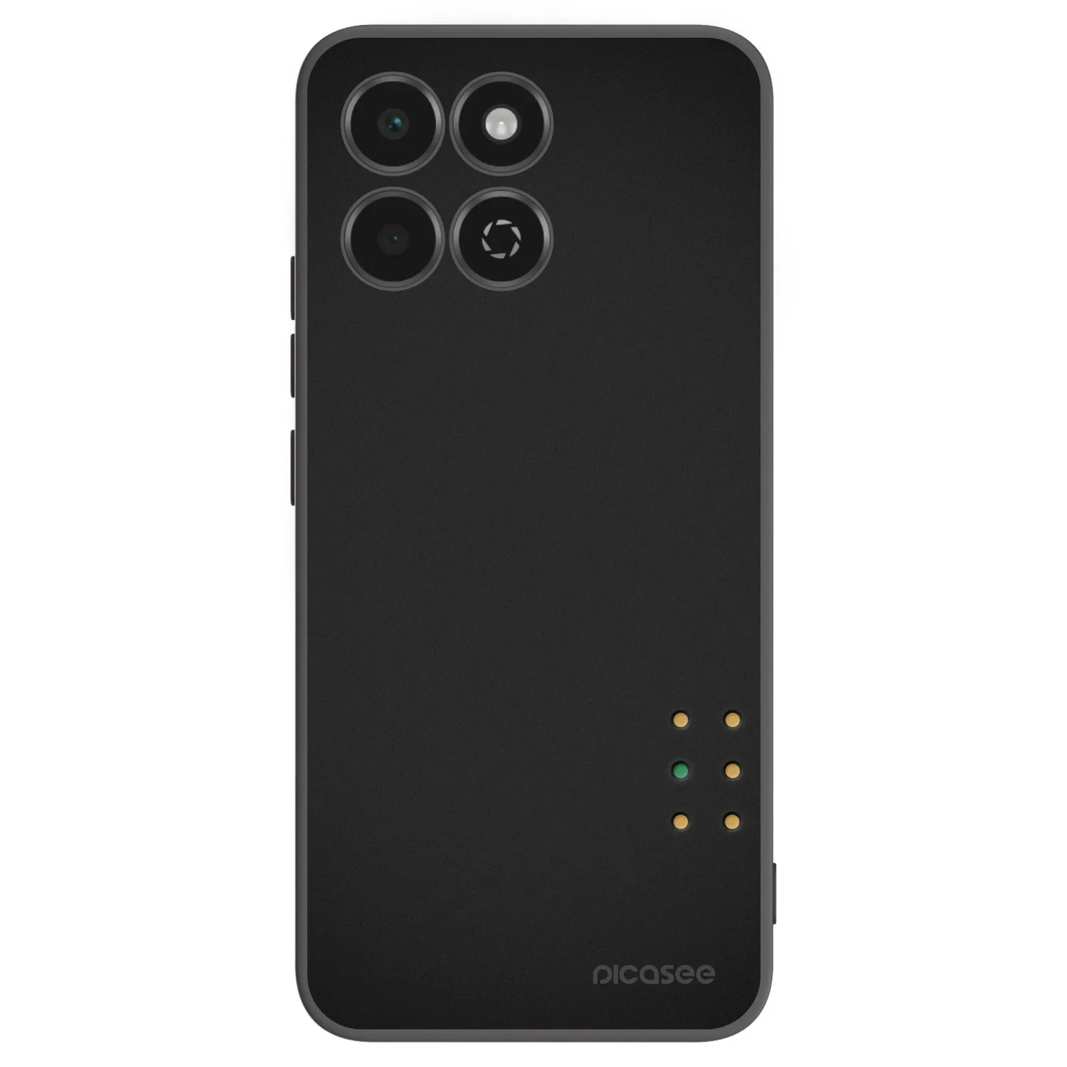 Picasee Honor 200 Smart 5G Hülle - Schwarzes Silikon - Pulse