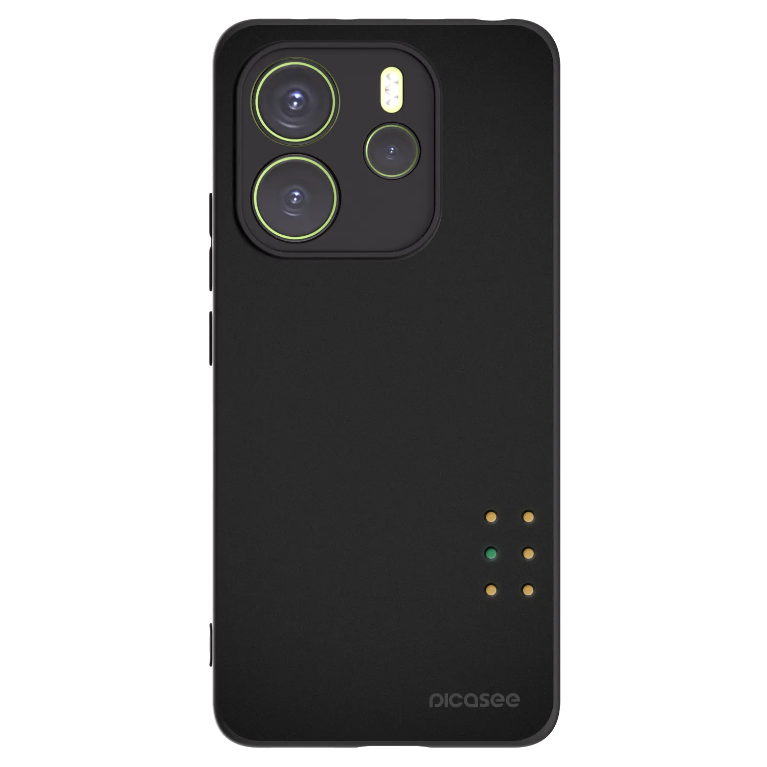 Picasee Xiaomi Redmi Note 14 4G Hülle - Schwarzes Silikon - Pulse