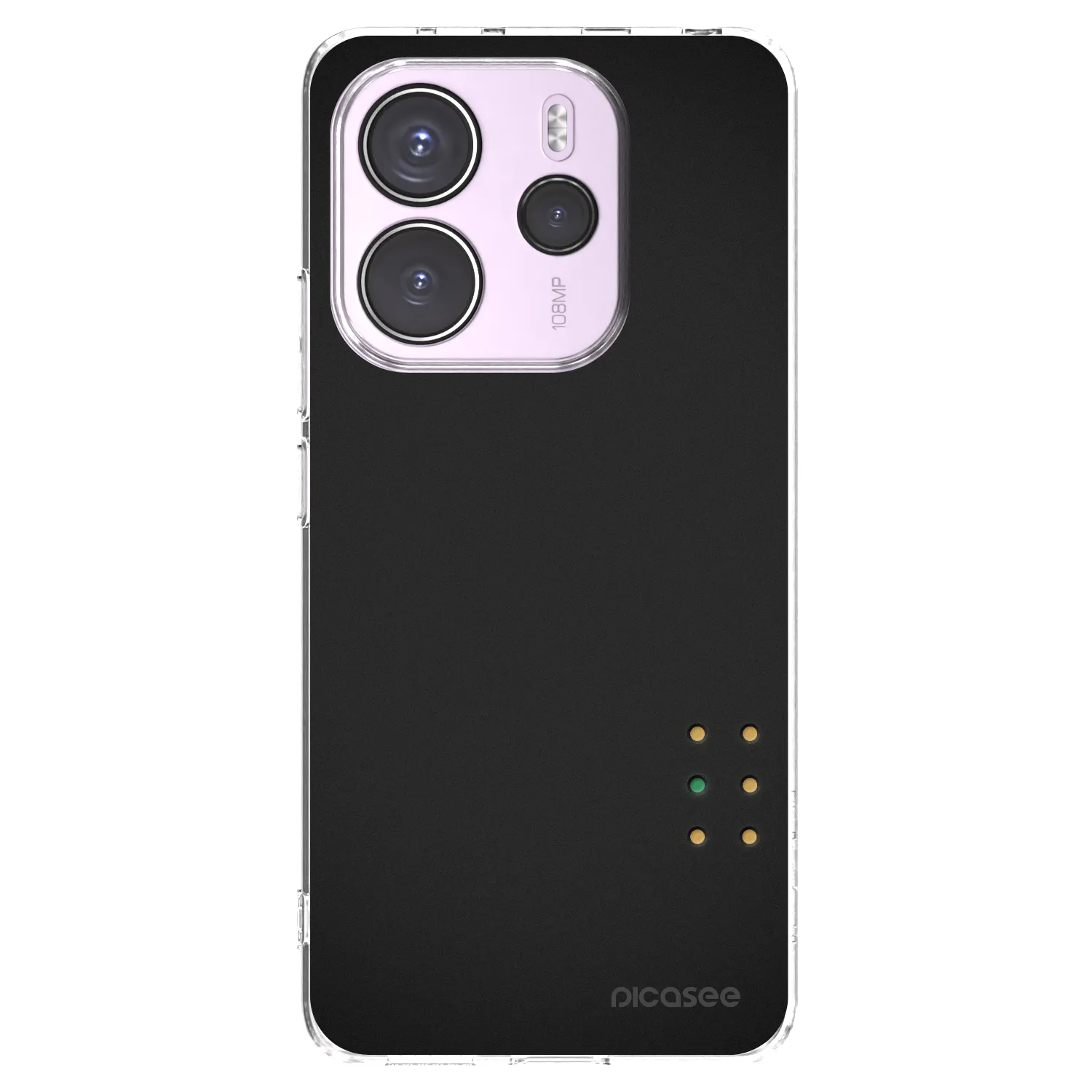 Picasee Xiaomi Redmi Note 14 4G Hülle - Transparentes Silikon - Pulse