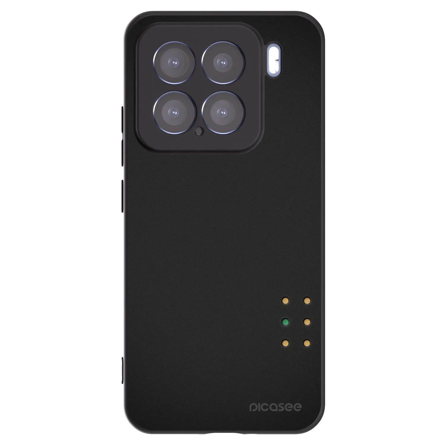 Picasee Xiaomi 15 Hülle - Schwarzes Silikon - Pulse