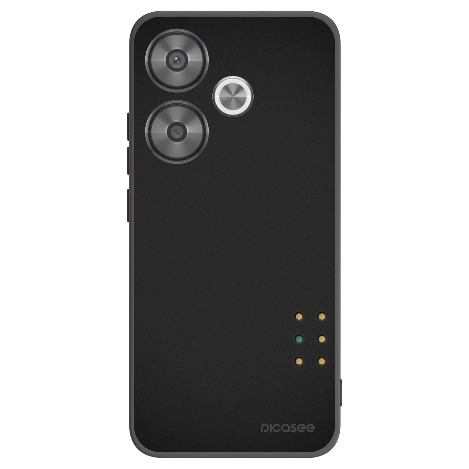 Picasee Xiaomi Poco F6 Hülle - Schwarzes Silikon - Pulse