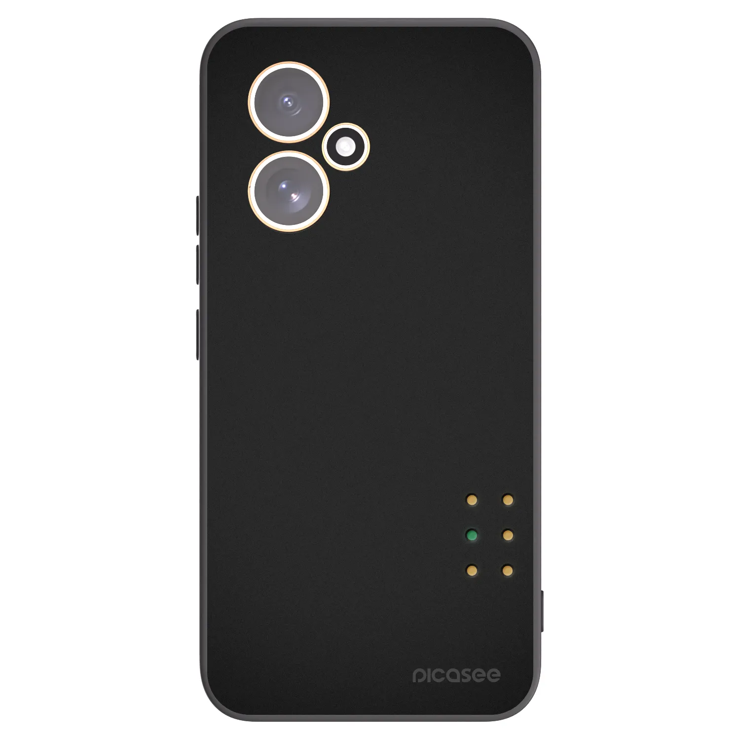 Picasee Honor 400 5G Hülle - Schwarzes Silikon - Pulse