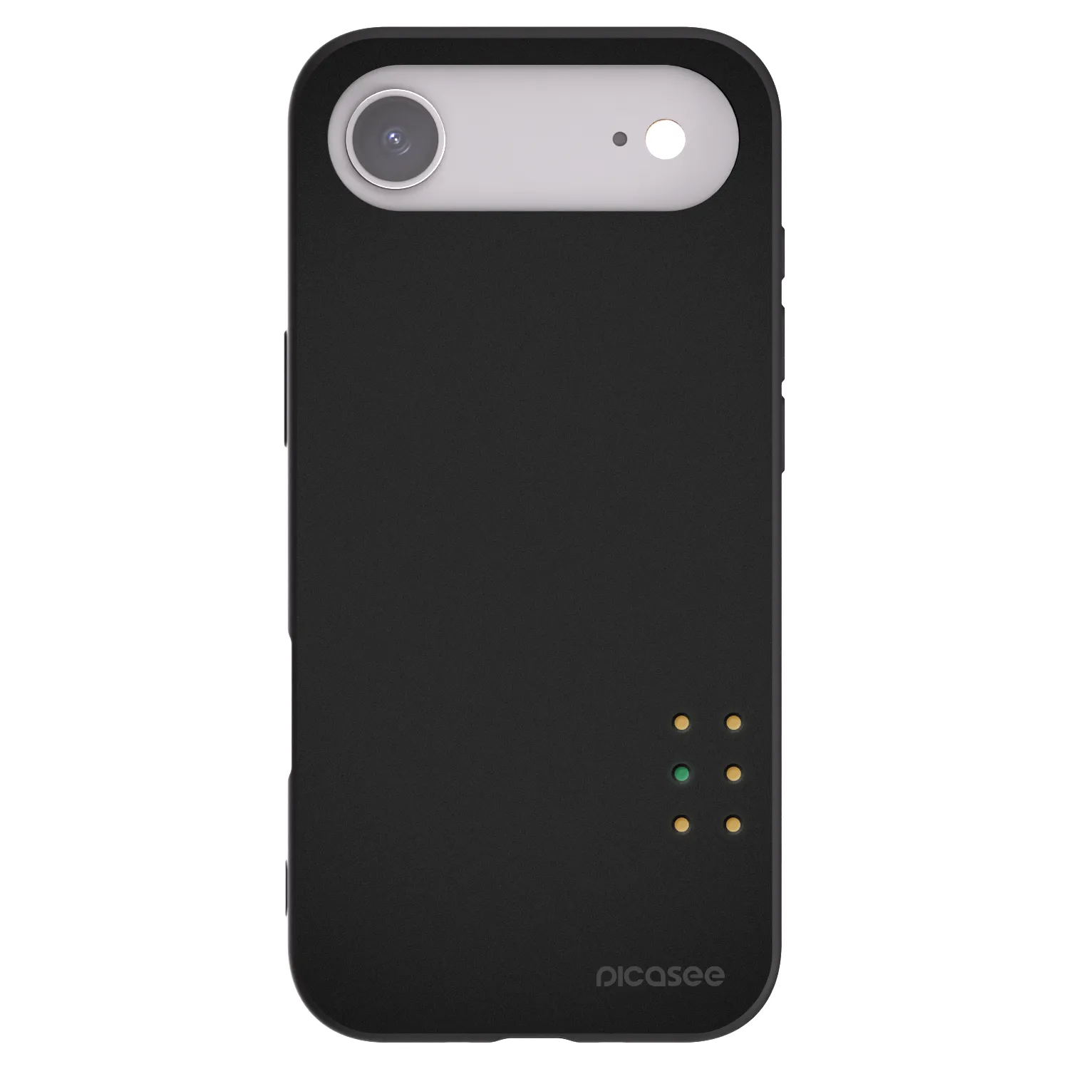Picasee Apple iPhone Air Hülle - Schwarzes Silikon - Pulse
