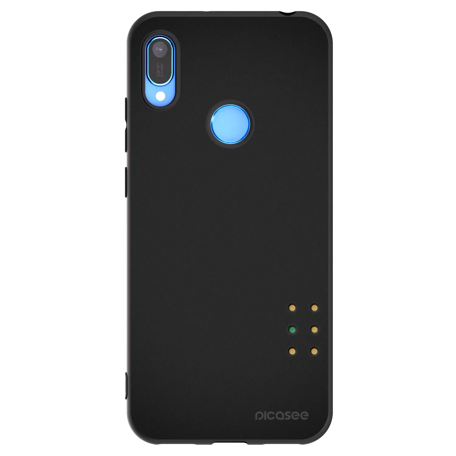 Picasee Huawei Y6 2019 Hülle - Schwarzes Silikon - Pulse