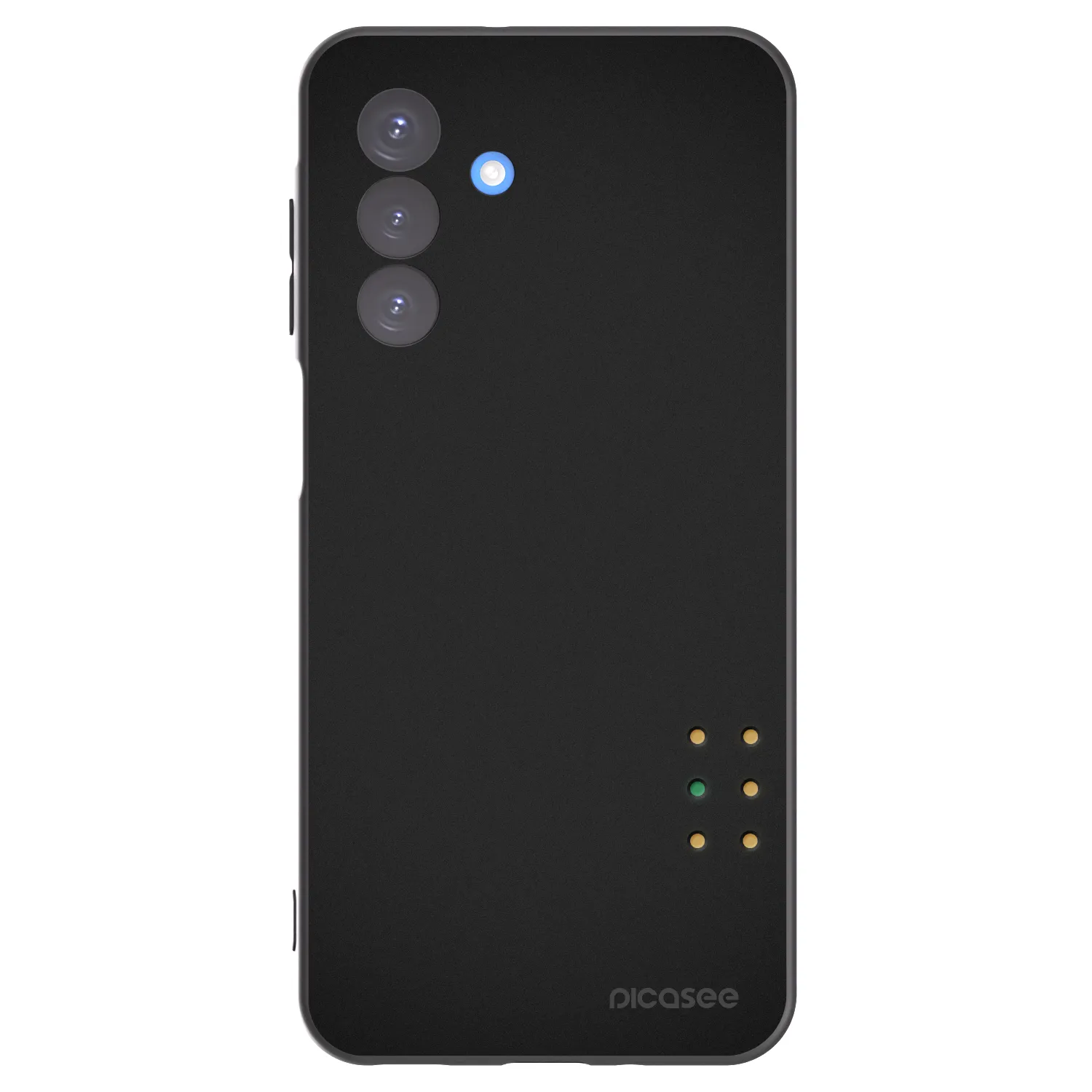 Picasee Samsung Galaxy A17 5G Hülle - Schwarzes Silikon - Pulse