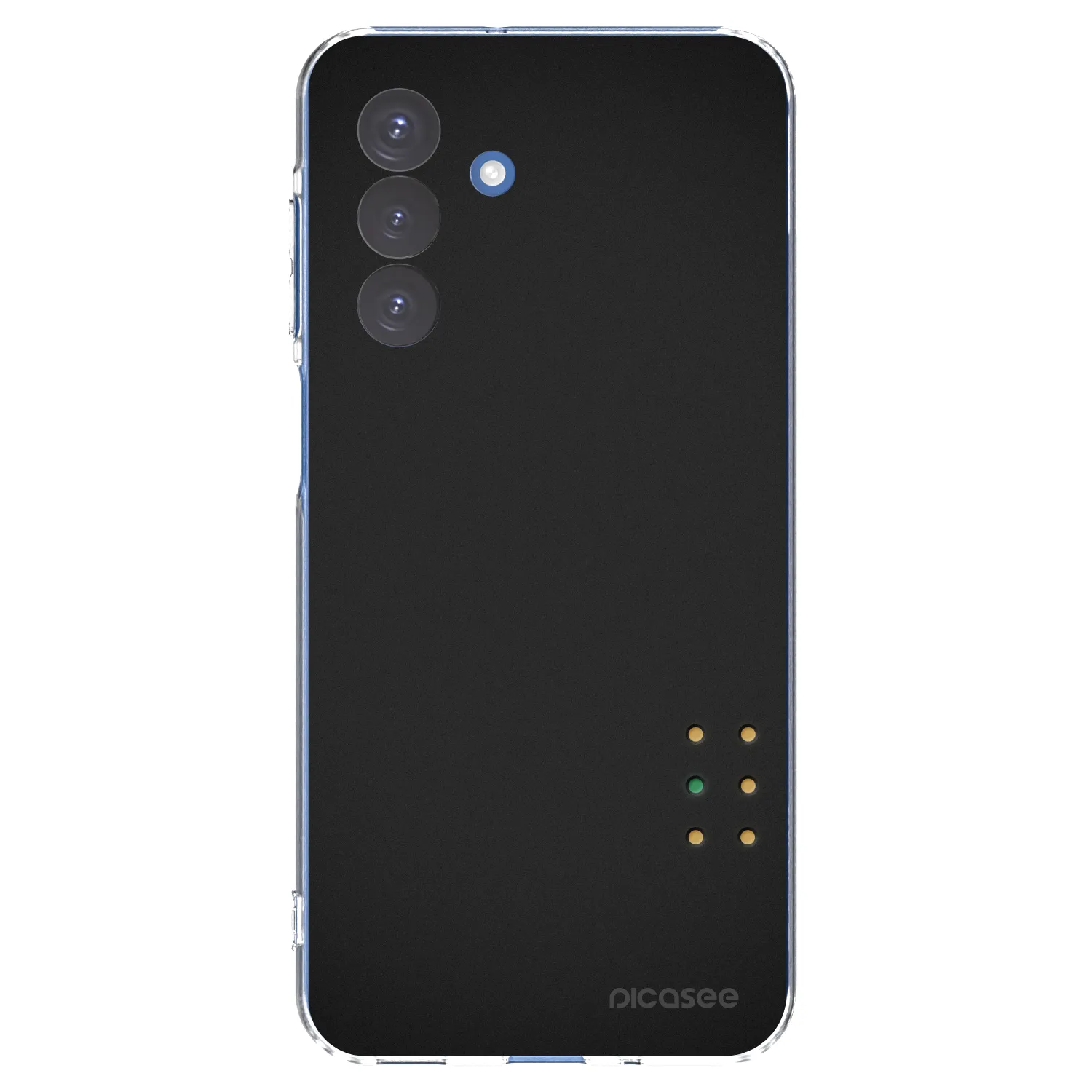 Picasee Samsung Galaxy A17 5G Hülle - Transparentes Silikon - Pulse