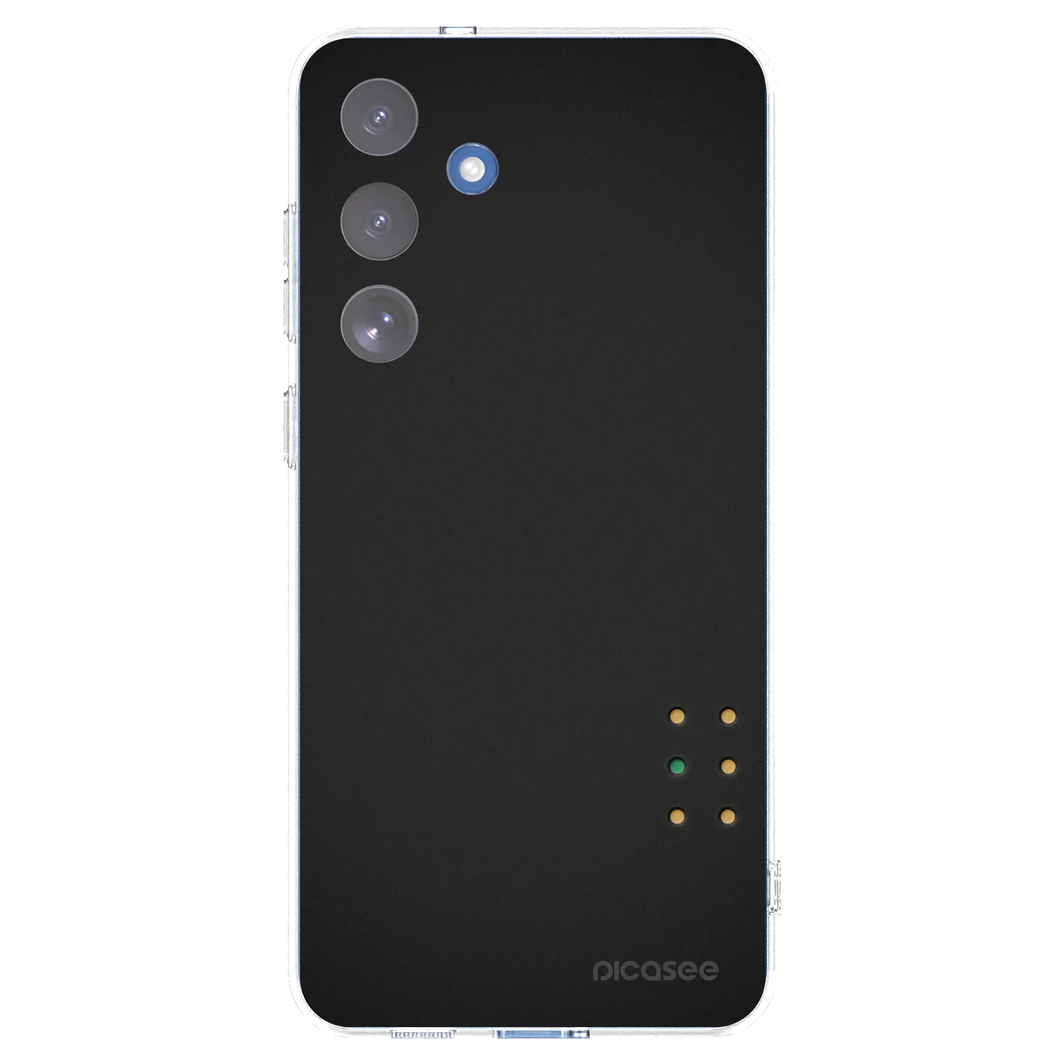 Picasee Samsung Galaxy S25 FE 5G Hülle - Transparentes Silikon - Pulse