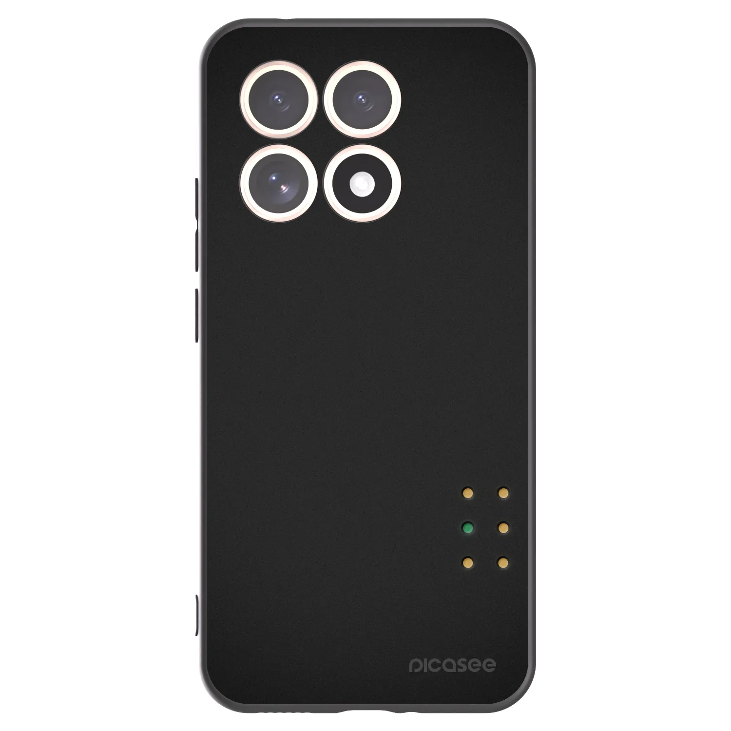 Picasee Xiaomi 15T Hülle - Schwarzes Silikon - Pulse