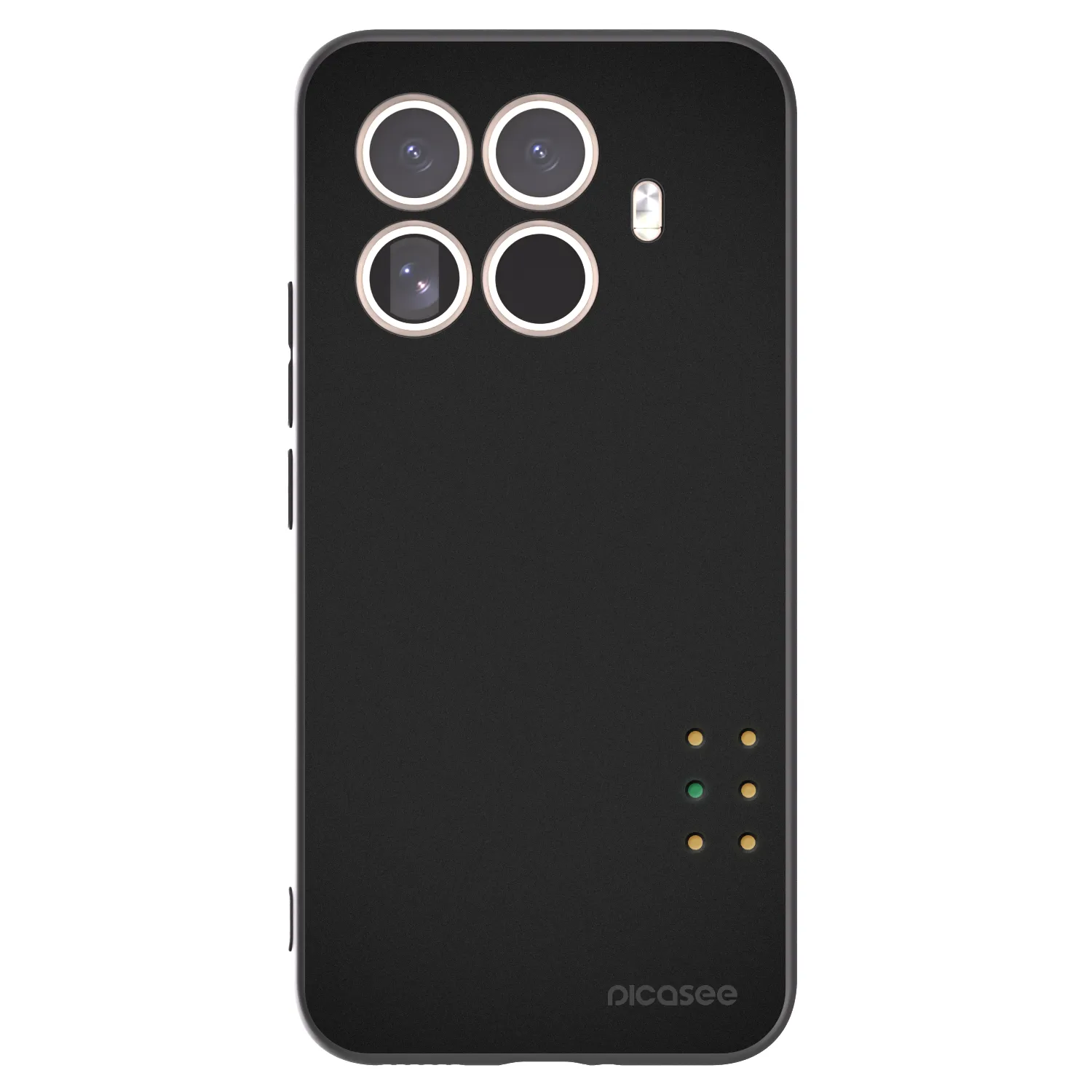 Picasee Xiaomi 15T Pro Hülle - Schwarzes Silikon - Pulse