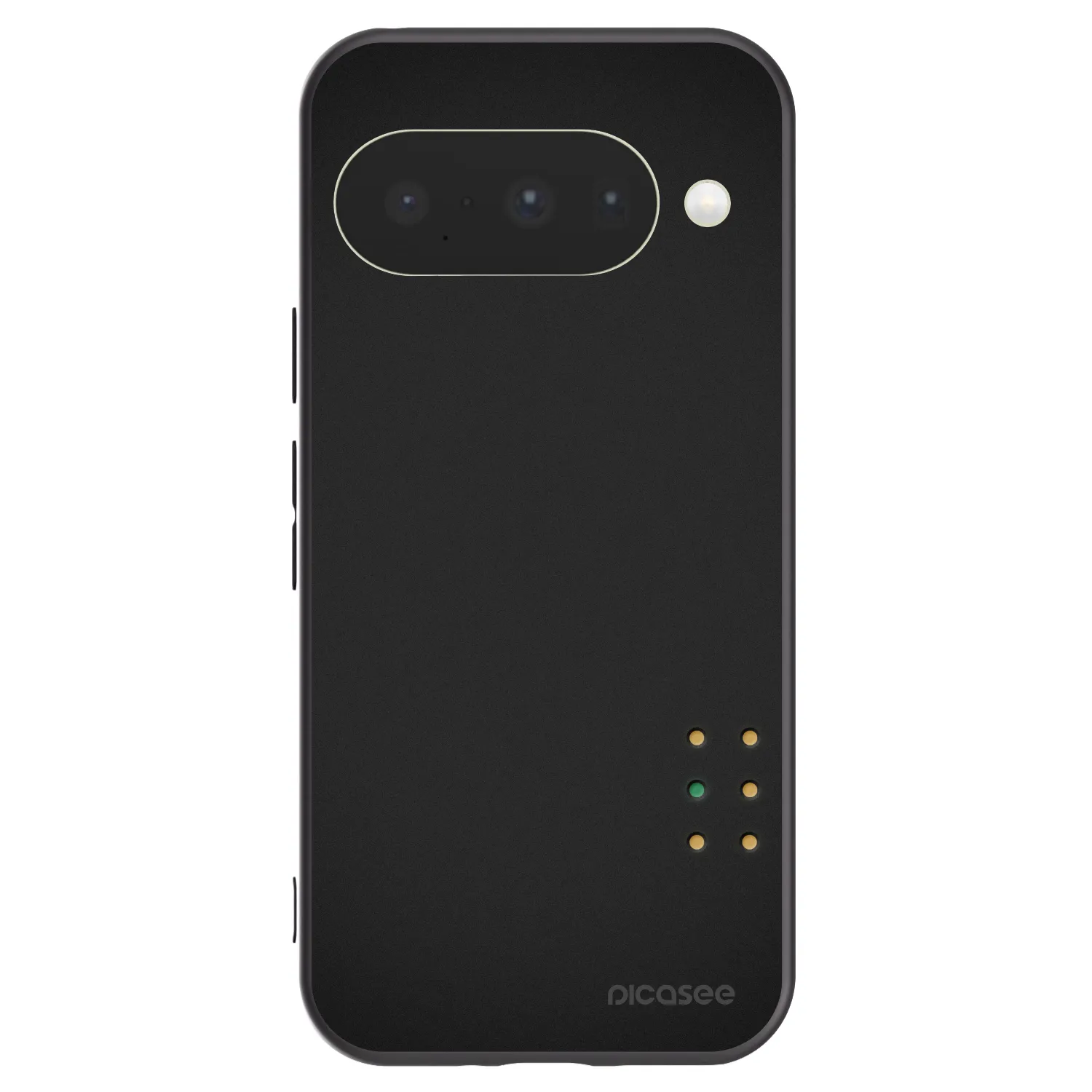 Picasee Google Pixel 10 Hülle - Schwarzes Silikon - Pulse