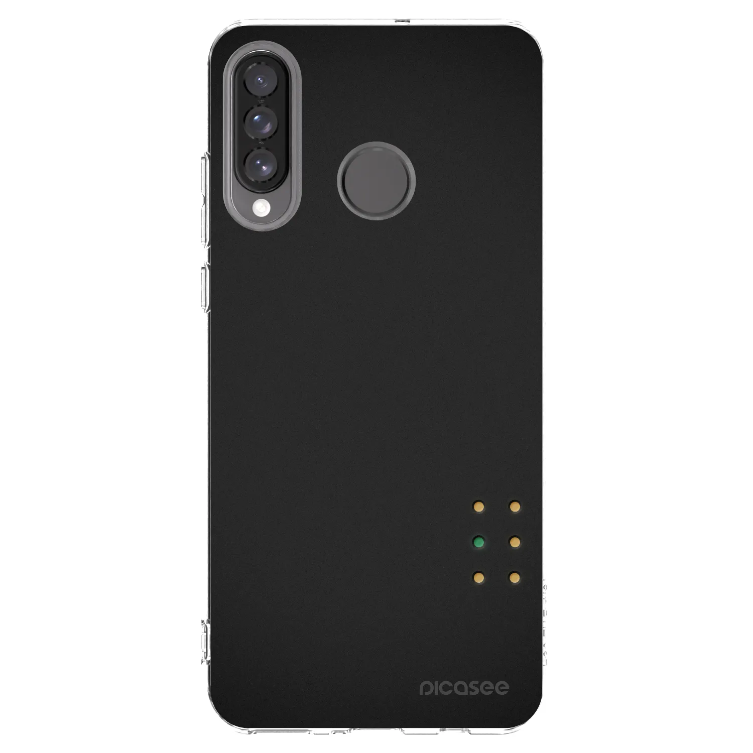 Picasee Huawei P30 Lite Hülle - Transparentes Silikon - Pulse