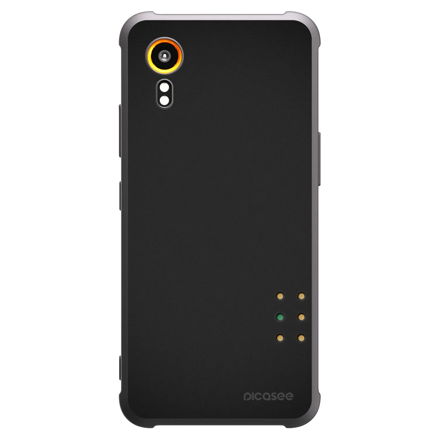 Picasee Samsung Galaxy Xcover 7 Hülle - Schwarzes Silikon - Pulse