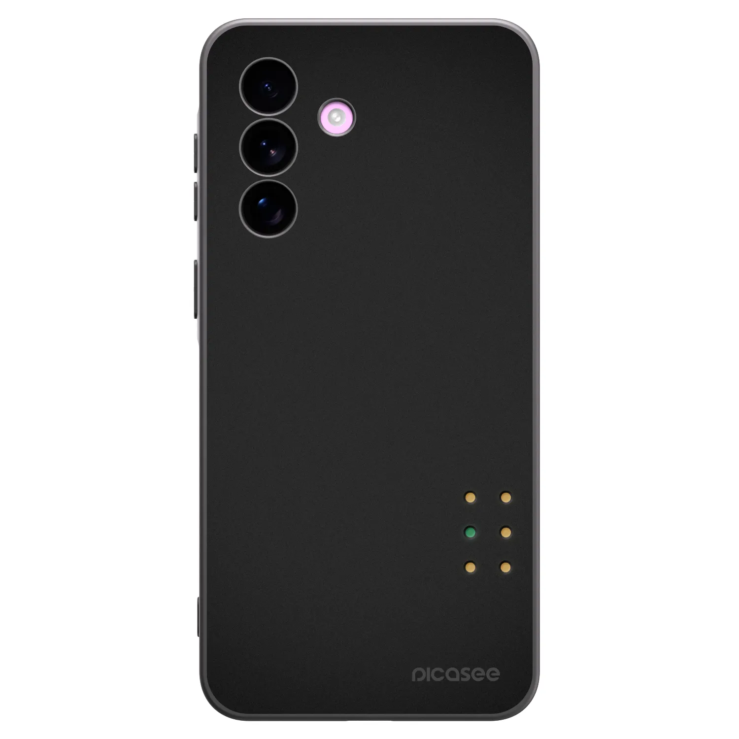 Picasee Samsung Galaxy A57 5G Hülle - Schwarzes Silikon - Pulse