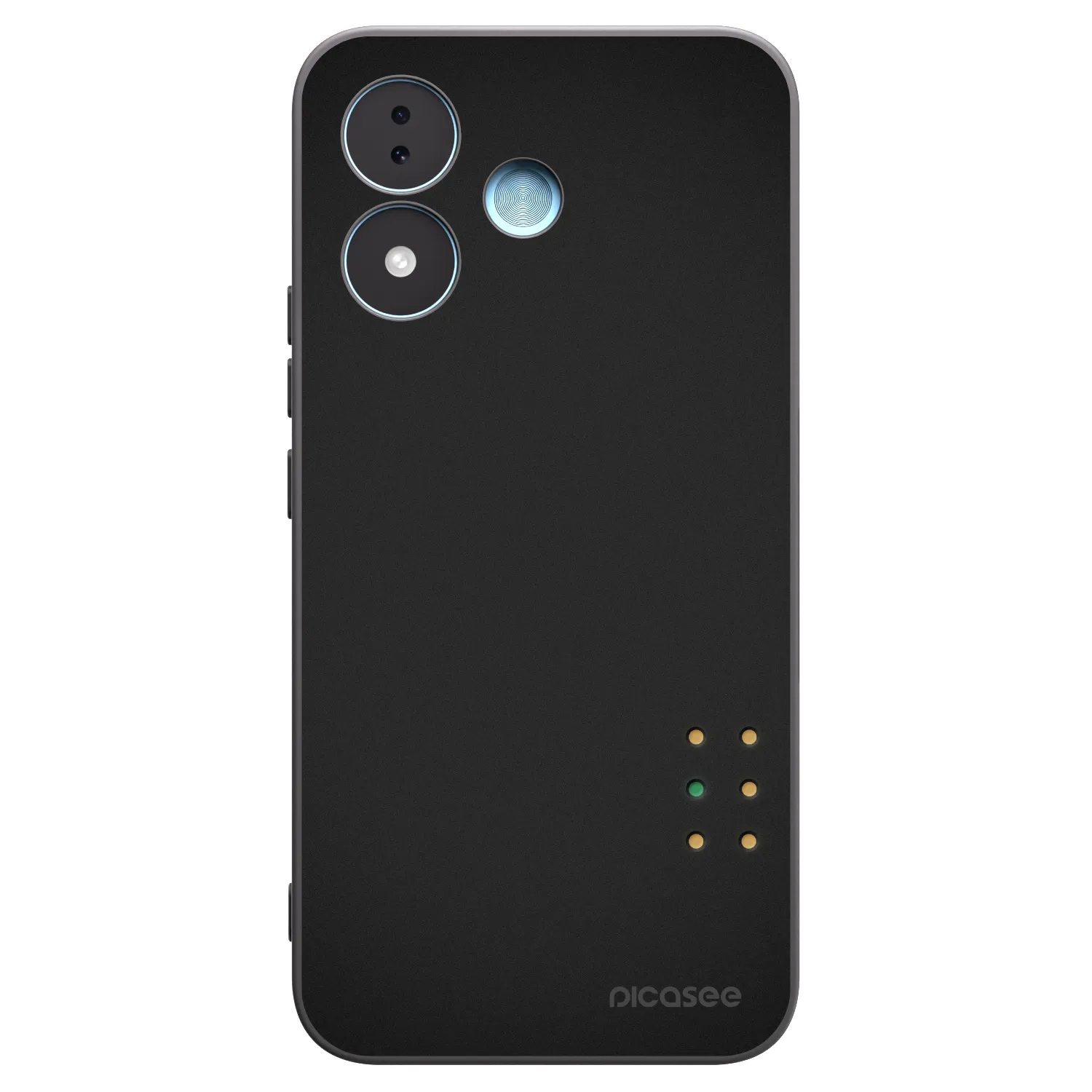 Picasee Xiaomi Redmi Note 17 5G Hülle - Schwarzes Silikon - Pulse