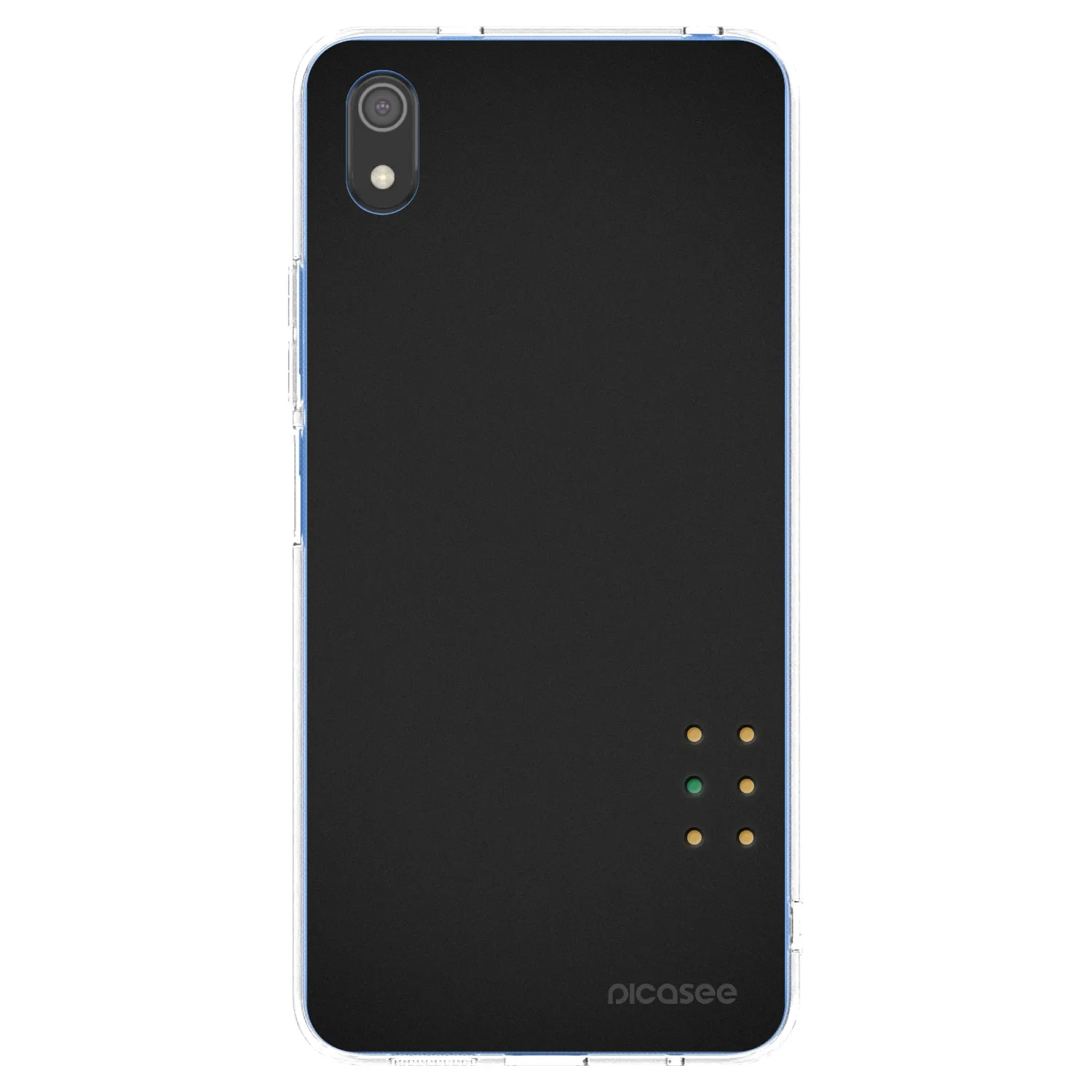 Picasee Xiaomi Redmi 7A Hülle - Transparentes Silikon - Pulse