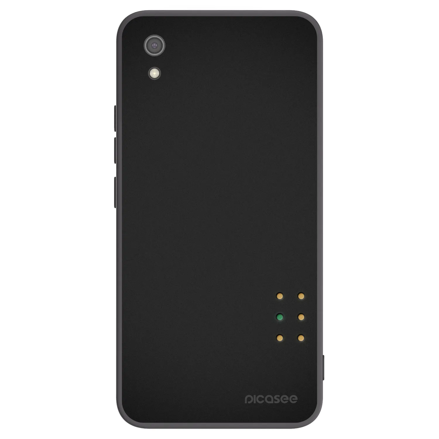 Picasee Xiaomi Redmi 7A Hülle - Schwarzes Silikon - Pulse
