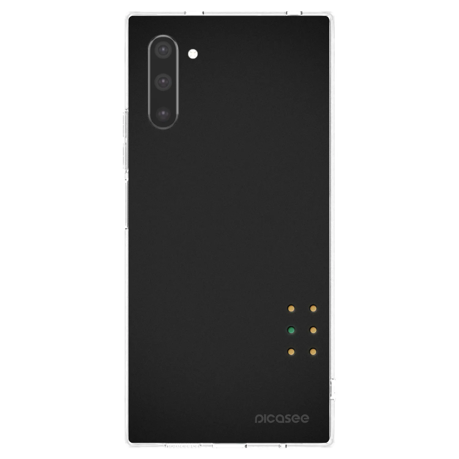 Picasee Samsung Galaxy Note 10 N970F Hülle - Transparentes Silikon - Pulse