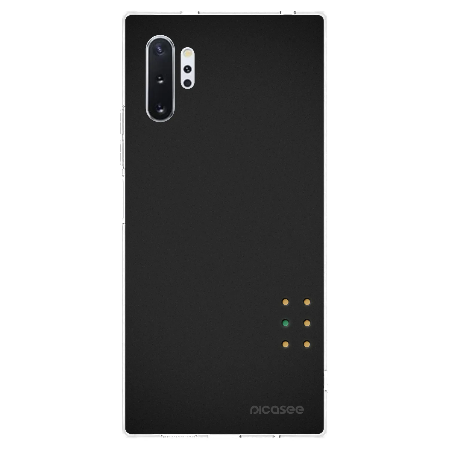 Picasee Samsung Galaxy Note 10+ N975F Hülle - Transparentes Silikon - Pulse