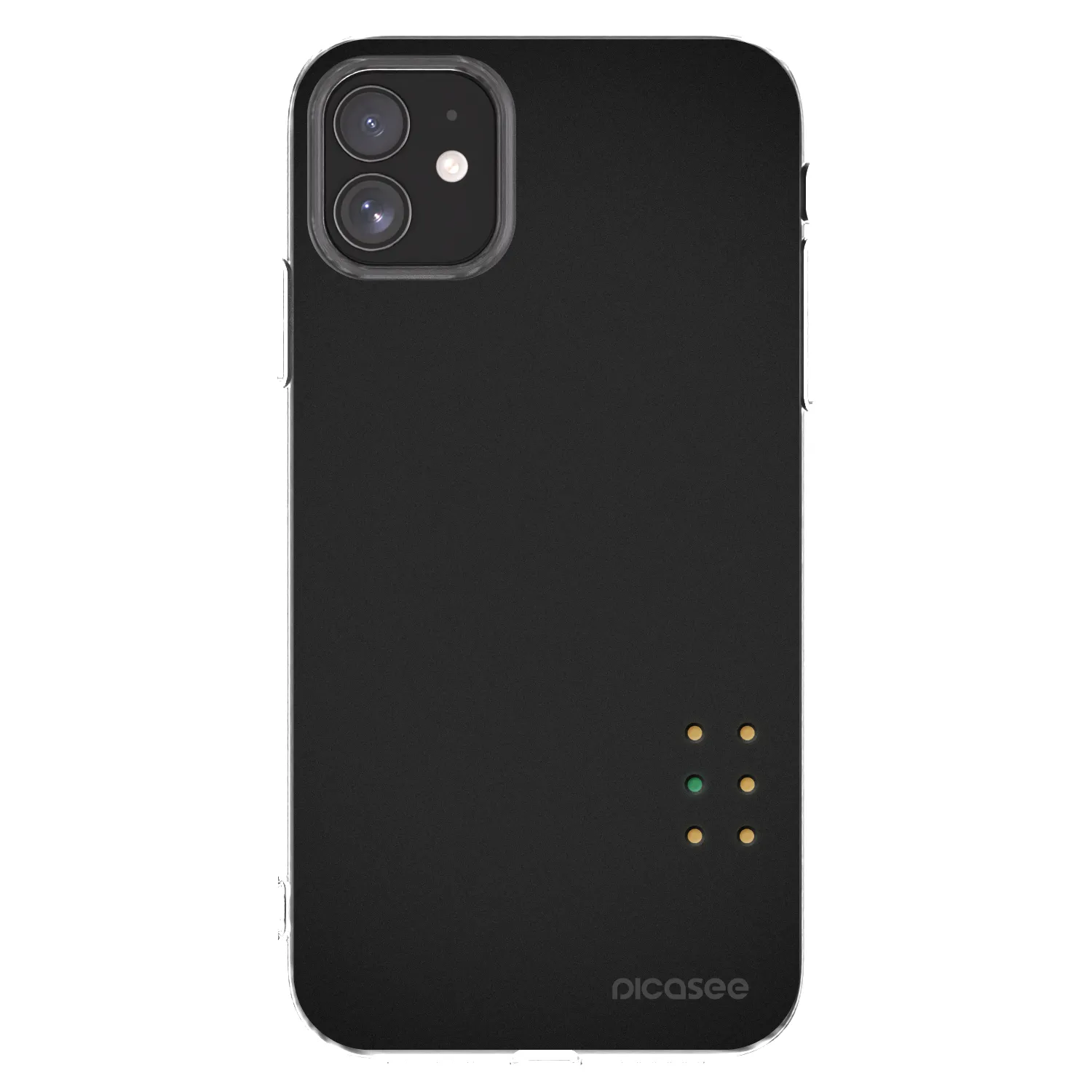 Picasee Apple iPhone 11 Hülle - Transparentes Silikon - Pulse