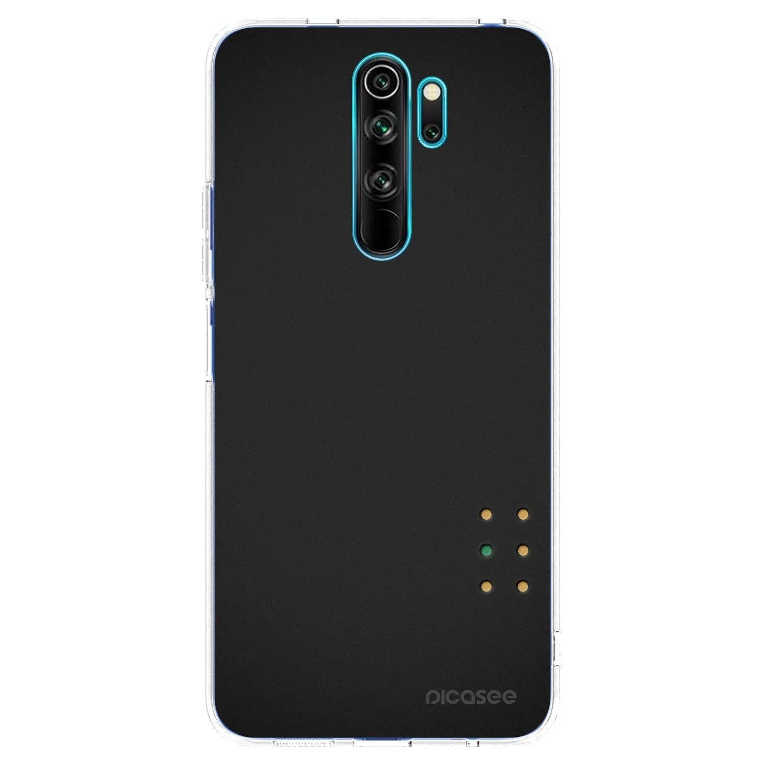 Picasee Xiaomi Redmi Note 8 Pro Hülle - Transparentes Silikon - Pulse