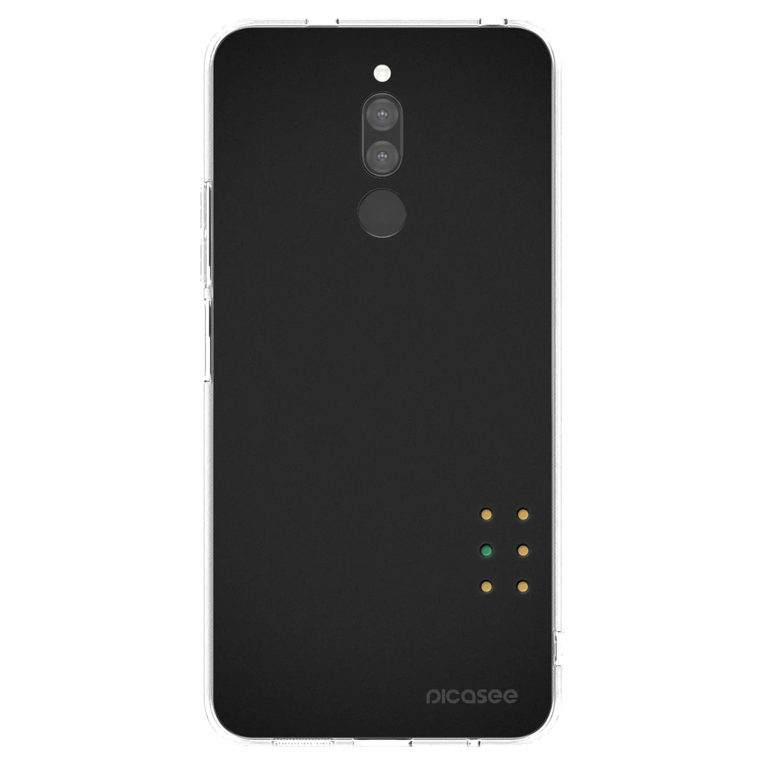 Picasee Xiaomi Redmi 8 Hülle - Transparentes Silikon - Pulse