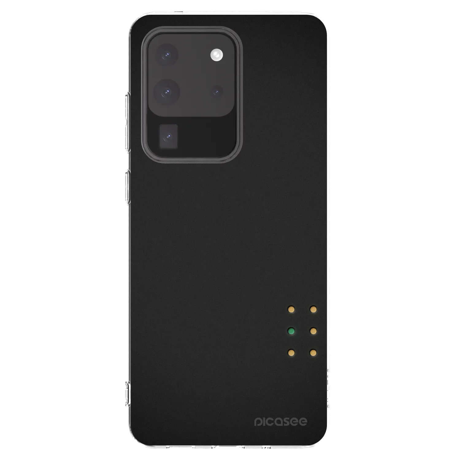 Picasee Samsung Galaxy S20 Ultra 5G G988F Hülle - Transparentes Silikon - Pulse