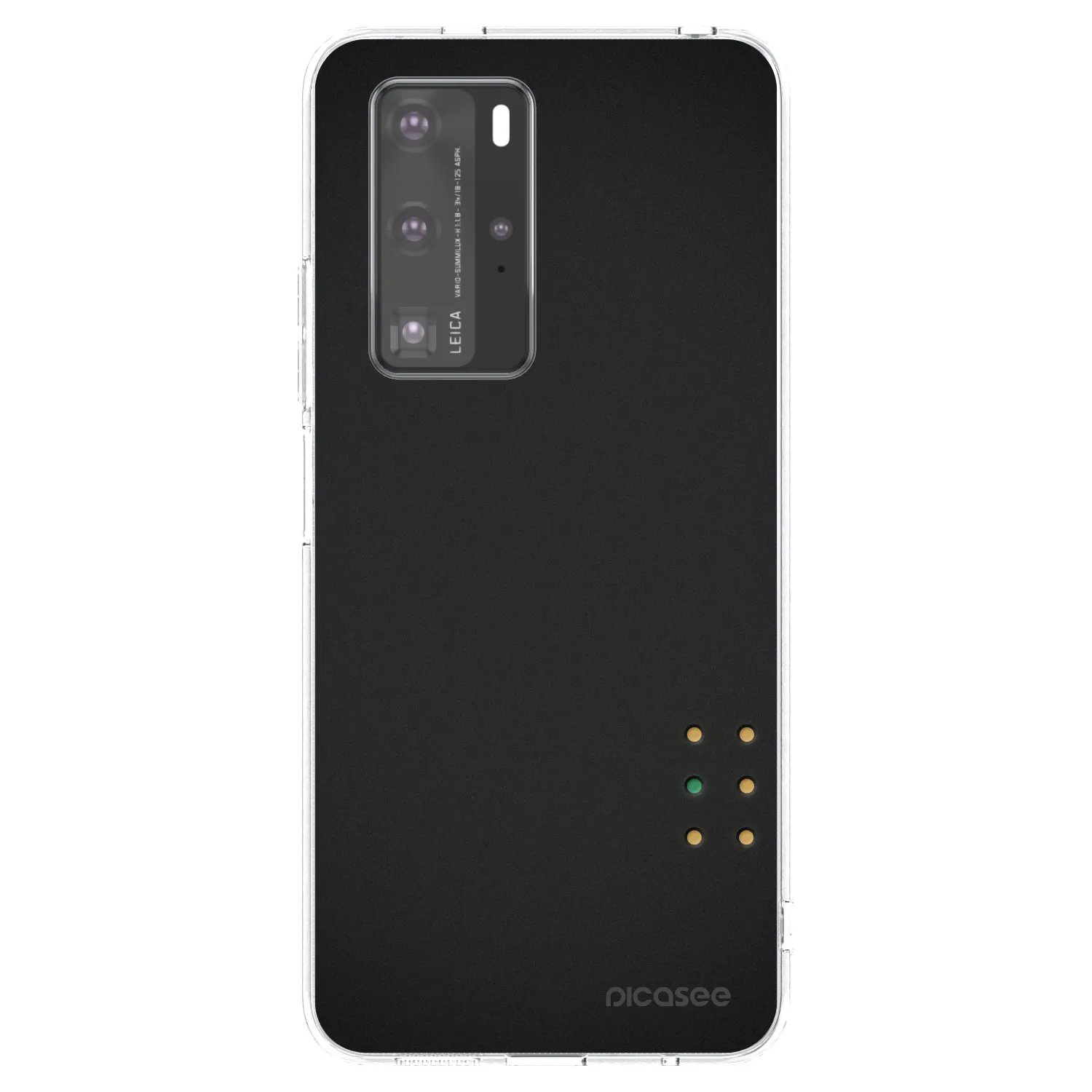Picasee Huawei P40 Pro Hülle - Transparentes Silikon - Pulse