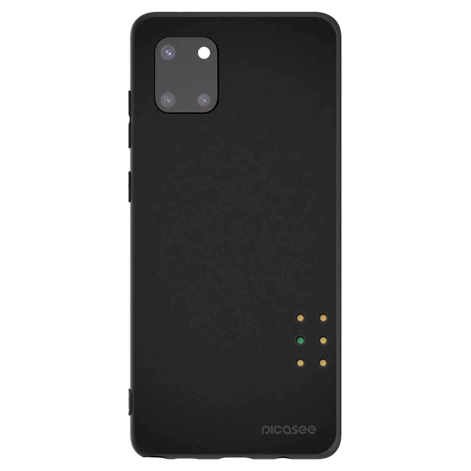 Picasee Samsung Galaxy Note 10 Lite N770F Hülle - Schwarzes Silikon - Pulse