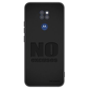 Hülle für Motorola Moto G9 Play - No Excuses