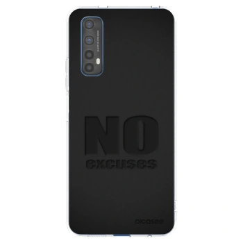 Picasee Realme 7 Hülle - Transparentes Silikon - No Excuses