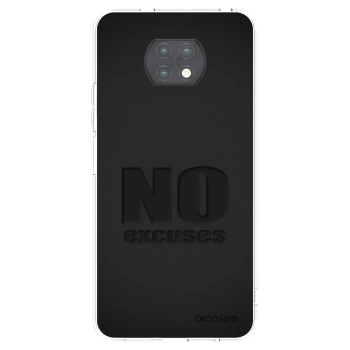 Picasee Xiaomi Redmi Note 9T Hülle - Transparentes Silikon - No Excuses