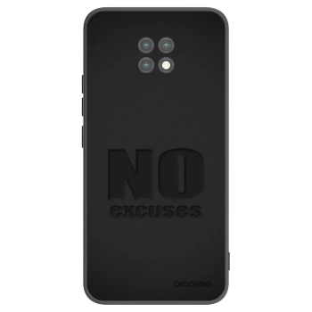 Picasee Xiaomi Redmi Note 9T Hülle - Schwarzes Silikon - No Excuses
