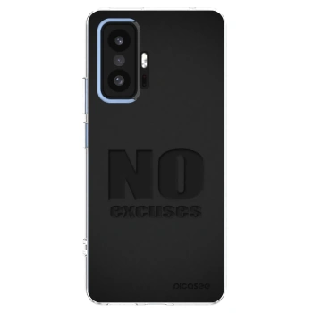 Picasee Xiaomi 11T Pro Hülle - Transparentes Silikon - No Excuses