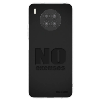 Picasee Huawei Nova 8i Hülle - Transparentes Silikon - No Excuses
