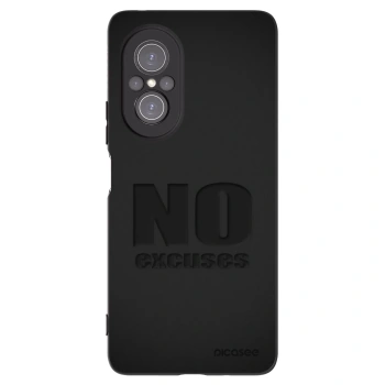 Picasee Huawei Nova 9 SE Hülle - Schwarzes Silikon - No Excuses