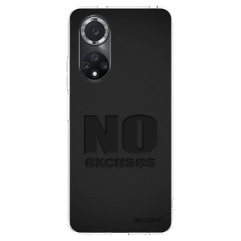 Picasee Huawei Nova 9 SE Hülle - Transparentes Silikon - No Excuses