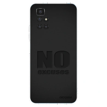 Picasee Xiaomi Redmi 10 (2022) Hülle - Transparentes Silikon - No Excuses