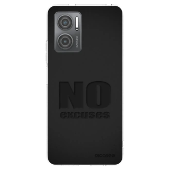 Picasee Xiaomi Redmi 10 5G Hülle - Transparentes Silikon - No Excuses