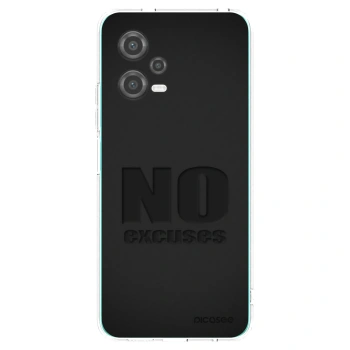 Picasee Xiaomi Poco X5 Hülle - Transparentes Silikon - No Excuses