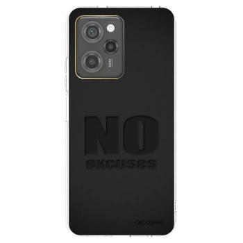 Picasee Xiaomi Poco X5 Pro Hülle - Transparentes Silikon - No Excuses