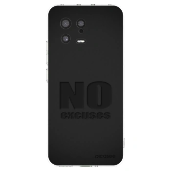 Picasee Xiaomi 13 Hülle - Transparentes Silikon - No Excuses