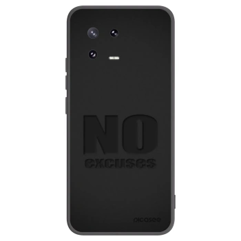 Picasee Xiaomi 13 Pro Hülle - Schwarzes Silikon - No Excuses
