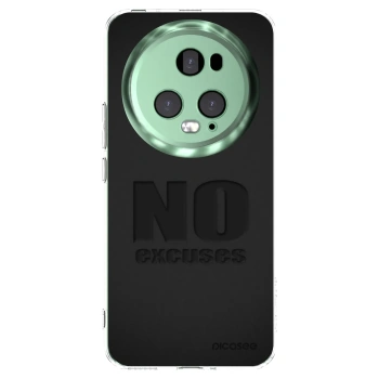 Picasee Honor Magic5 Pro Hülle - Transparentes Silikon - No Excuses