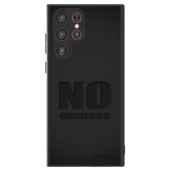 Picasee ULTIMATE CASE PowerShare für Samsung Galaxy S22 Ultra 5G - No Excuses