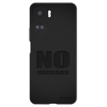 Picasee Honor 90 Lite 5G Hülle - Schwarzes Silikon - No Excuses